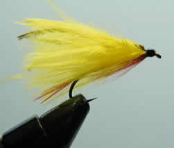 Streamer Fly: Yellow Marabou from www.flyfisher.net